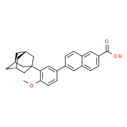 ChemSpider 2D Image | Adapalene | C28H28O3