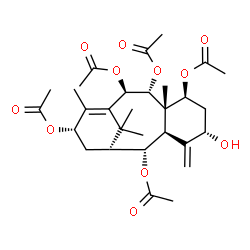 ChemSpider 2D Image | Decinnamoyltaxinine J | C30H42O11