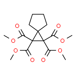 ChemSpider 2D Image | Tetramethyl spiro[2.4]heptane-1,1,2,2-tetracarboxylate | C15H20O8