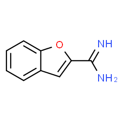 ChemSpider 2D Image | benzofuran-2-carboxamidine | C9H8N2O