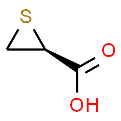 ChemSpider 2D Image | (2S)-2-Thiiranecarboxylic acid | C3H4O2S