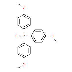 ChemSpider 2D Image | Tris(4-methoxyphenyl)phosphine oxide | C21H21O4P