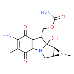 ChemSpider 2D Image | mitomycin D | C15H18N4O5