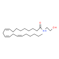ChemSpider 2D Image | (9Z,12Z,15Z)-N-(2-Hydroxyethyl)-9,12,15-henicosatrienamide | C23H41NO2