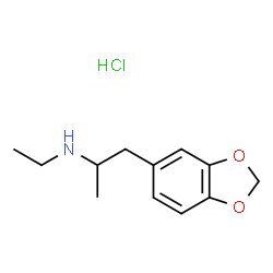 ChemSpider 2D Image | (+/-)-3,4-METHYLENEDIOXY-N-ETHYLAMPHETAMINE HYDROCHLORIDE | C12H18ClNO2