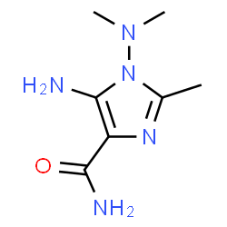 ChemSpider 2D Image | 5-Amino-1-(dimethylamino)-2-methyl-1H-imidazole-4-carboxamide | C7H13N5O