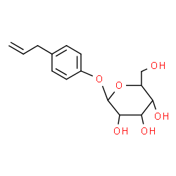ChemSpider 2D Image | 4-(prop-2-en-1-yl)phenyl hexopyranoside | C15H20O6