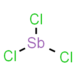 ChemSpider 2D Image | Antimony trichloride | Cl3Sb