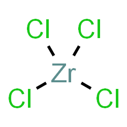 ChemSpider 2D Image | ZrCl4 | Cl4Zr