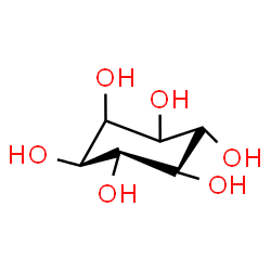 ChemSpider 2D Image | cyclohexane-1,2,3,4,5,6-hexol | C6H12O6