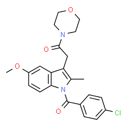ChemSpider 2D Image | BML-190 | C23H23ClN2O4