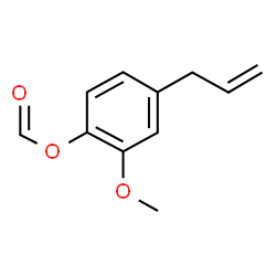 ChemSpider 2D Image | Eugenol formate | C11H12O3