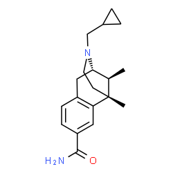 ChemSpider 2D Image | 8-Carboxamidocyclazocine | C19H26N2O