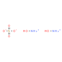 ChemSpider 2D Image | Bis(hydroxyammonium) sulfate | H8N2O6S