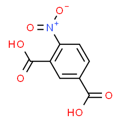 ChemSpider 2D Image | 4-Nitroisophthalic acid | C8H5NO6