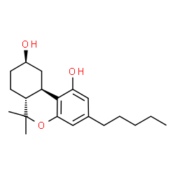 ChemSpider 2D Image | 9-nor-9β-Hydroxyhexahydrocannabinol | C20H30O3