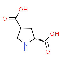 ChemSpider 2D Image | (2R)-2,4-Pyrrolidinedicarboxylic acid | C6H9NO4