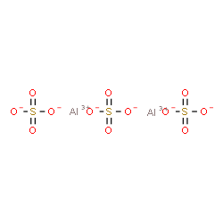 ChemSpider 2D Image | Aluminium sulfate | Al2O12S3