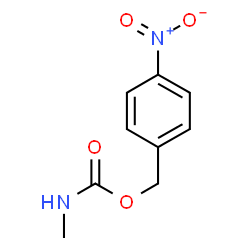 ChemSpider 2D Image | 4-Nitrobenzyl methylcarbamate | C9H10N2O4