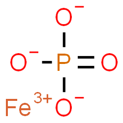 ChemSpider 2D Image | Ferric phosphate | FeO4P