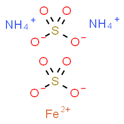 ChemSpider 2D Image | Ammonium iron(2+) sulfate (2:1:2) | H8FeN2O8S2