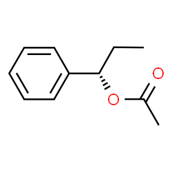 ChemSpider 2D Image | (1S)-1-Phenylpropyl acetate | C11H14O2