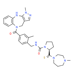 ChemSpider 2D Image | TC OT 39 | C32H40N8O2S