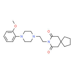 ChemSpider 2D Image | BMY-7,378 | C22H31N3O3