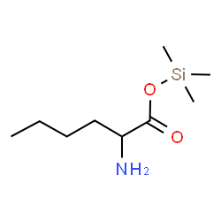ChemSpider 2D Image | Trimethylsilyl norleucinate | C9H21NO2Si