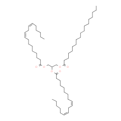 ChemSpider 2D Image | 1-Stearo-2,3-dilinolein | C57H102O6