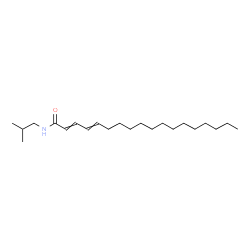 ChemSpider 2D Image | N-Isobutyl-2,4-octadecadienamide | C22H41NO