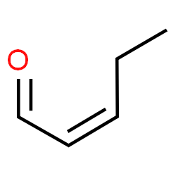 ChemSpider 2D Image | (2Z)-2-Pentenal | C5H8O