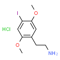 ChemSpider 2D Image | 2C-I (hydrochloride) | C10H15ClINO2