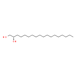 ChemSpider 2D Image | (S)-1,2-Octadecanediol | C18H38O2