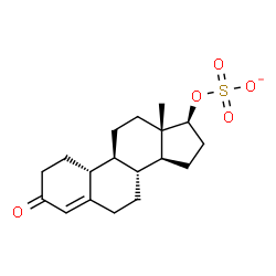 ChemSpider 2D Image | (17beta)-3-Oxoestr-4-en-17-yl sulfate | C18H25O5S