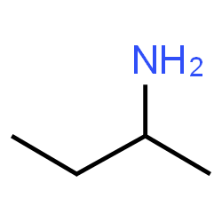 ChemSpider 2D Image | (.+/-.)-sec-Butylamine | C4H11N