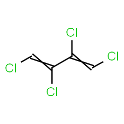 ChemSpider 2D Image | 1,2,3,4-Tetrachloro-1,3-butadiene | C4H2Cl4