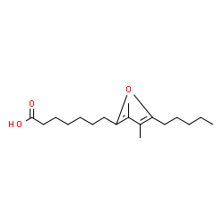 ChemSpider 2D Image | 3,4-Dimethyl-5-pentyl-2-furanheptanoic acid | C18H30O3