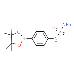 ChemSpider 2D Image | N-[4-(4,4,5,5-tetramethyl-1,3,2-dioxaborolan-2-yl)phenyl]sulfamide | C12H19BN2O4S