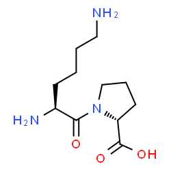 ChemSpider 2D Image | L-Lysyl-D-proline | C11H21N3O3