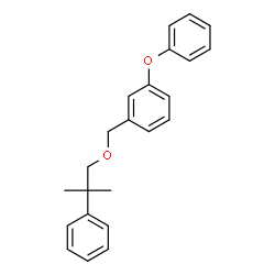ChemSpider 2D Image | 1-[(2-Methyl-2-phenylpropoxy)methyl]-3-phenoxybenzene | C23H24O2