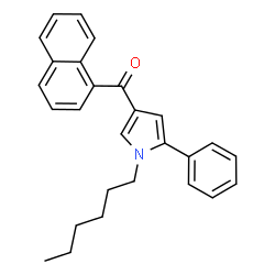 ChemSpider 2D Image | JWH-147 | C27H27NO