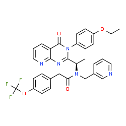 ChemSpider 2D Image | AMG 487 | C32H28F3N5O4