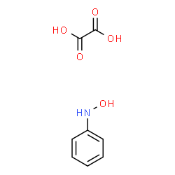 ChemSpider 2D Image | N-Hydroxyaniline Oxalate | C8H9NO5