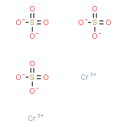 ChemSpider 2D Image | Chromium(III) sulfate (2:3) | Cr2O12S3