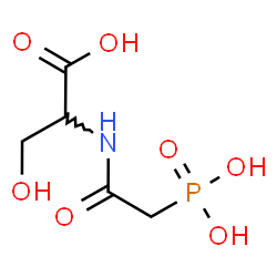 ChemSpider 2D Image | N-(Phosphonoacetyl)serine | C5H10NO7P