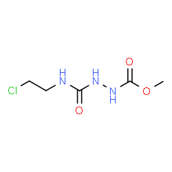 ChemSpider 2D Image | Methyl 2-[(2-chloroethyl)carbamoyl]hydrazinecarboxylate | C5H10ClN3O3
