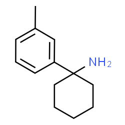 ChemSpider 2D Image | 1-(3-Methylphenyl)cyclohexanamine | C13H19N