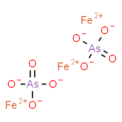 ChemSpider 2D Image | Iron(2+) arsenate (3:2) | As2Fe3O8