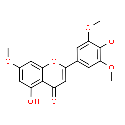 ChemSpider 2D Image | 5,4'-dihydroxy-7,3',5'-trimethoxyflavone | C18H16O7